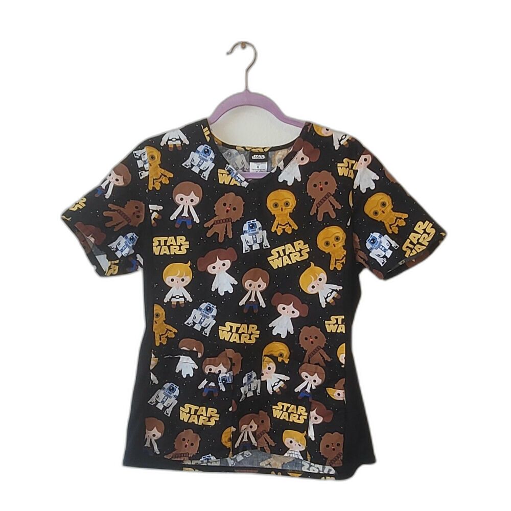 STAR WARS SCRUB TOP